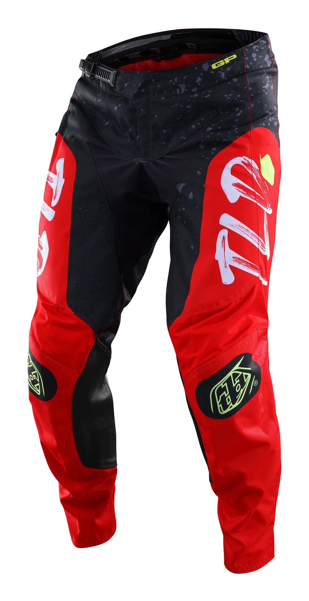 Pantalón Troy Lee Designs Gp Pro Moto Partical Black / Glo Red